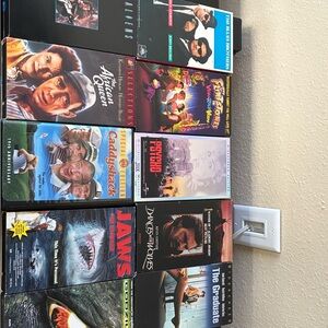 Classic Movie VHS Collection Lot